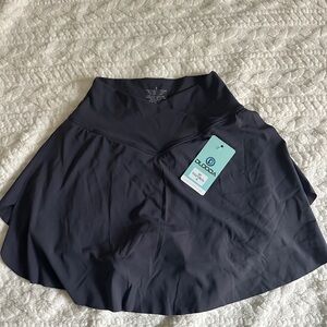 Womens Tennis Skirt with Pockets Shorts Crossover High Waisted Athletic Skorts